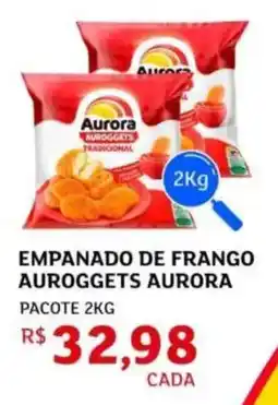 Assaí Atacadista Empanado de frango auroggets aurora pacote oferta