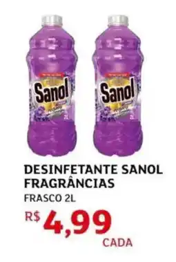 Assaí Atacadista Desinfetante sanol fragrâncias oferta