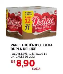 Assaí Atacadista Papel higiênico folha dupla deluxe oferta