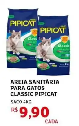 Assaí Atacadista Areia sanitária para gatos classic pipicat saco oferta