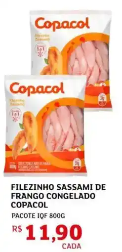 Assaí Atacadista Filezinho sassami de frango congelado copacol oferta