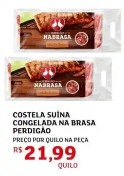 Assaí Atacadista Costela suína congelada na brasa perdigão oferta