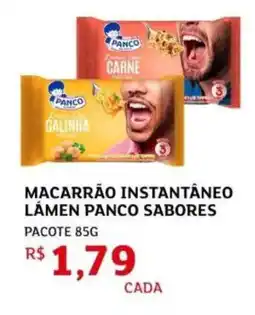 Assaí Atacadista Macarrão instantâneo lámen panco sabores oferta