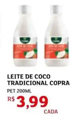 Assaí Atacadista Leite de coco tradicional copra oferta
