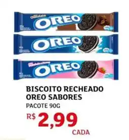 Assaí Atacadista Biscoito recheado oreo sabores pacote oferta