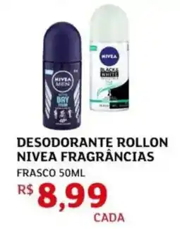 Assaí Atacadista Desodorante rollon nivea fragrâncias frasco oferta