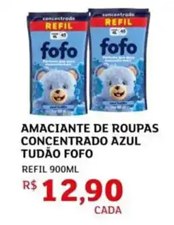 Assaí Atacadista Amaciante de roupas concentrado azul tudão fofo oferta