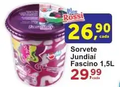 Rossi Supermercado Sorvete Jundiaí Fascino oferta