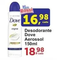 Rossi Supermercado Desodorante Dove Aerossol oferta