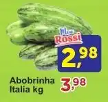 Rossi Supermercado Abobrinha Italia oferta