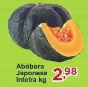 Rossi Supermercado Abóbora Japonesa Inteira oferta