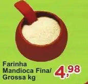 Rossi Supermercado Farinha Mandioca Fina/ Grossa oferta