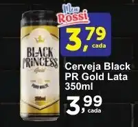 Rossi Supermercado Cerveja Black PR Gold Lata oferta