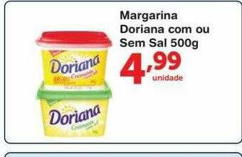 Roldão Margarina Doriana Com Ou Sem Sal oferta