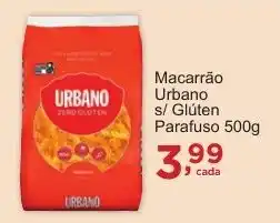 Rossi Supermercado Macarrão Urbano s/ Glúten Parafuso oferta