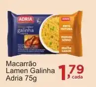 Rossi Supermercado Macarrão Lamen Galinha Adria oferta