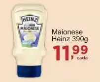 Rossi Supermercado Maionese Heinz oferta