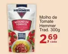 Rossi Supermercado Molho de Tomate Hemmer Trad. oferta