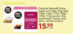 Rossi Supermercado Cápsula Nescafé Dolce Gusto oferta