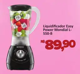 Supermercados Savegnago Liquidificador Easy Power Mondial L- 550-B oferta