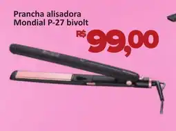 Supermercados Savegnago Prancha alisadora Mondial P-27 bivolt oferta