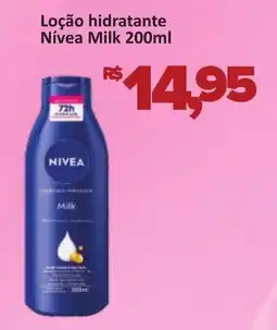 Supermercados Savegnago Loção hidratante Nívea Milk oferta