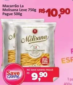 Supermercados Savegnago Macarrão La Molisana oferta