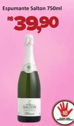 Supermercados Savegnago Espumante Salton oferta