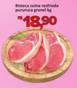 Supermercados Savegnago Bisteca suína resfriada pururuca granel oferta