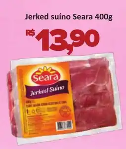 Supermercados Savegnago Jerked suíno Seara oferta