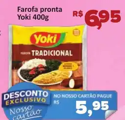 Supermercados Savegnago Farofa pronta Yoki oferta