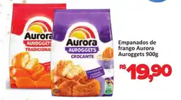 Supermercados Savegnago Empanados de frango Aurora Auroggets oferta