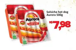 Supermercados Savegnago Salsicha hot dog Aurora oferta
