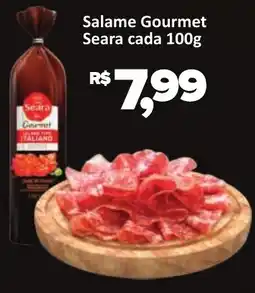 Supermercados Savegnago Salame Gourmet Seara cada oferta