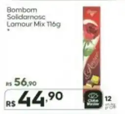 Master Supermercados Bombom Solidarnose Lamour Mix oferta