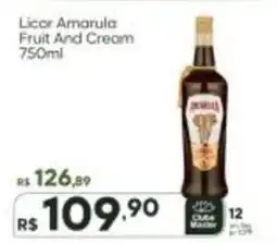 Master Supermercados Licor Amarula Fruit And Cream oferta