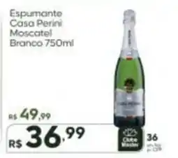 Master Supermercados Espumante Casa Perini Moscatel Branco oferta