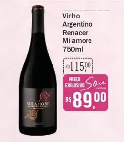 Festval Vinho Argentino Renacer Milamore oferta