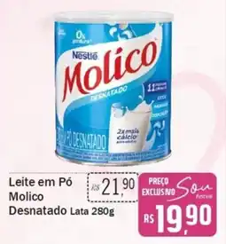 Festval Leite em Pó Molico Desnatado Lata oferta