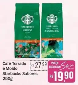 Festval Café Torrado e Moído Starbucks Sabores oferta
