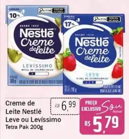 Festval Creme de Leite Nestlé Leve ou Levíssimo Tetra Pak oferta