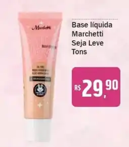 Festval Base líquida Marchetti Seja Leve Tons oferta