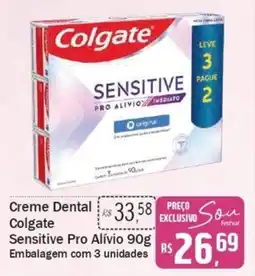Festval Creme Dental Colgate Sensitive Pro Alívio oferta