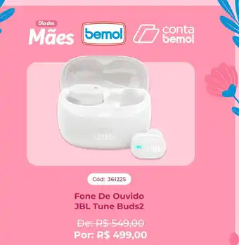 Fone de Ouvido JBL Tune Buds2