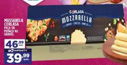 Preço & Cia Mussarela corlasa oferta