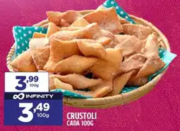 Preço & Cia Crustoli cada oferta