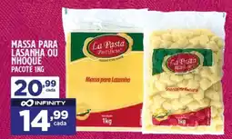 Preço & Cia Massa para lasanha ou nhoque pacote oferta