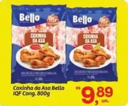 Fort Atacadista Coxinha da Asa Bello IQF Cong. oferta