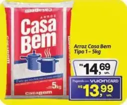 Fort Atacadista Arroz Casa Bem Tipo 1 oferta