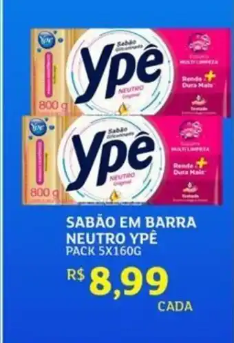 Assaí Atacadista Sabão em barra neutro ypê oferta